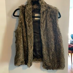 Abercrombie and Fitch Faux Furr Vest